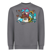 Storm western sunflower gemstone nurse Heavyweight Sweatshirt - JahusDesignShop