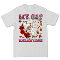 Dove Grey my cat is my valentine Premium Tee - OliviaCreatesArt