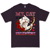 Plum my cat is my valentine Premium Tee - OliviaCreatesArt