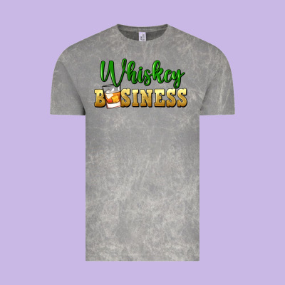 Whiskey Business Vintage Tee Designed By Fadigitalartstudio