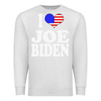 Oatmeal Heather i love joe biden Premium Sweatshirt - artisFamous