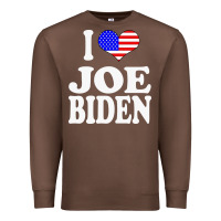 Chestnut i love joe biden Premium Sweatshirt - artisFamous