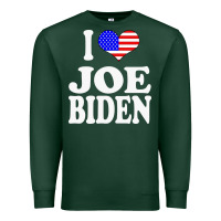 Sports Green i love joe biden Premium Sweatshirt - artisFamous