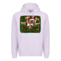 Lilac christmas donkeys Premium Hoodie - Jasminsmagicworld