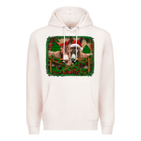 Pale Pink christmas donkeys Premium Hoodie - Jasminsmagicworld