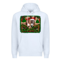 White christmas donkeys Premium Hoodie - Jasminsmagicworld