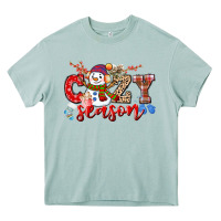 Arona cozy season snowman Heavy Core Tee - CowGirlArtShop