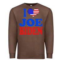 Chestnut i love joe biden Premium Sweatshirt - artisFamous