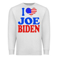 Oatmeal Heather i love joe biden Premium Sweatshirt - artisFamous