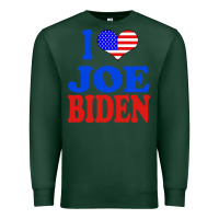 Sports Green i love joe biden Premium Sweatshirt - artisFamous