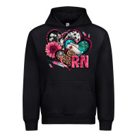 Black rn registered nurse hearts Urban Hoodie - Jasminsmagicworld