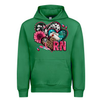 Emerald rn registered nurse hearts Urban Hoodie - Jasminsmagicworld