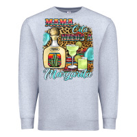 Heather Grey mama cita needs a margarita1 Premium Sweatshirt - JahusDesignShop