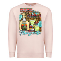 Pale Pink mama cita needs a margarita1 Premium Sweatshirt - JahusDesignShop