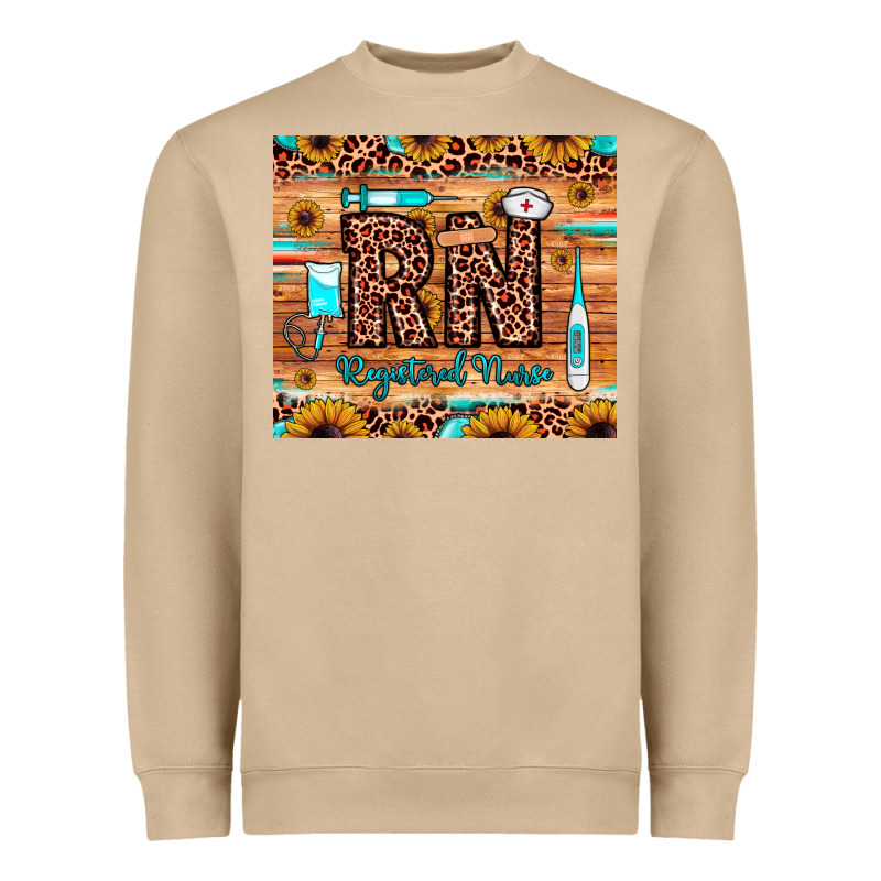 Rn Registered Nurse Heavyweight Sweatshirt by JahusDesignShop | Teevron