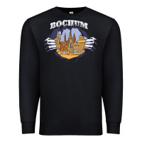 Black Bochum city Premium Sweatshirt - artisFamous