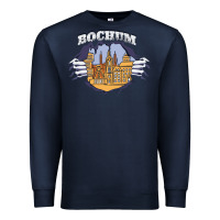 Navy Bochum city Premium Sweatshirt - artisFamous