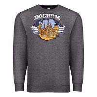 Charcoal Heather Bochum city Premium Sweatshirt - artisFamous