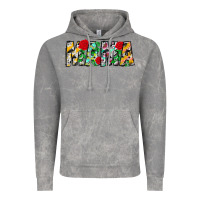 Cloud Rock floral animal print mama Vintage Hoodie - CowhideDigitalArt