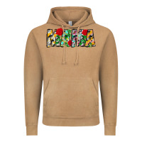 Vintage Camel floral animal print mama Vintage Hoodie - CowhideDigitalArt