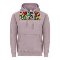Vintage Zinc floral animal print mama Vintage Hoodie - CowhideDigitalArt