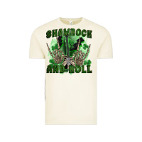 Vintage Arctic shamrock and roll Vintage Tee - FaDigitalArtStudio