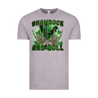 Vintage Zinc shamrock and roll Vintage Tee - FaDigitalArtStudio