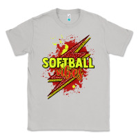 Moon Dust Softball vibes lightning bolt Classic Tee - HowdyJamesFarm