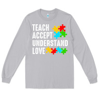 Moon Dust Teach Accept Understand Love Long Sleeve Tee - CowhideDigitalArt