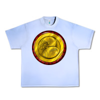 Grape Ice american football round earrings Urban Heavy Tee - BundleAndBundleShop