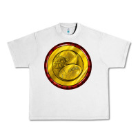 Lunar Rock american football round earrings Urban Heavy Tee - BundleAndBundleShop