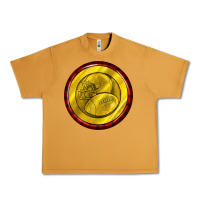 Peanut Butter american football round earrings Urban Heavy Tee - BundleAndBundleShop