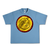 American Football Round Earrings Urban Heavy Tee | Teevron