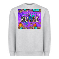 Heather Grey nurse halloween Heavyweight Sweatshirt - JahusDesignShop