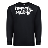 Black depeche mode Premium Sweatshirt - artisFamous