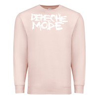 Pale Pink depeche mode Premium Sweatshirt - artisFamous