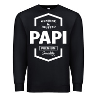 Black Papi Genuine Premium Sweatshirt - artisFamous