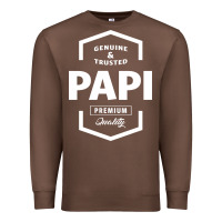 Chestnut Papi Genuine Premium Sweatshirt - artisFamous