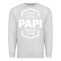 Dove Grey Papi Genuine Premium Sweatshirt - artisFamous
