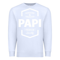 White Papi Genuine Premium Sweatshirt - artisFamous