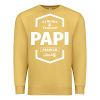 Antique Gold Papi Genuine Premium Sweatshirt - artisFamous