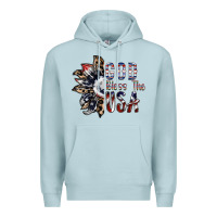 Blue Mist god bless the usa Premium Hoodie - SublimationCraftShop