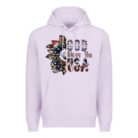 Lilac god bless the usa Premium Hoodie - SublimationCraftShop