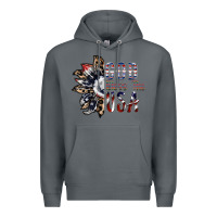 Rock god bless the usa Premium Hoodie - SublimationCraftShop