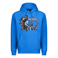 True Royal god bless the usa Premium Hoodie - SublimationCraftShop