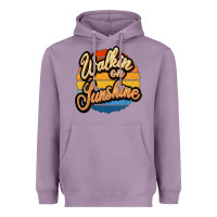 Lavender Walking on Sunshine Heavyweight Hoodie - JahusDesignShop