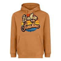 Meerkat Walking on Sunshine Heavyweight Hoodie - JahusDesignShop