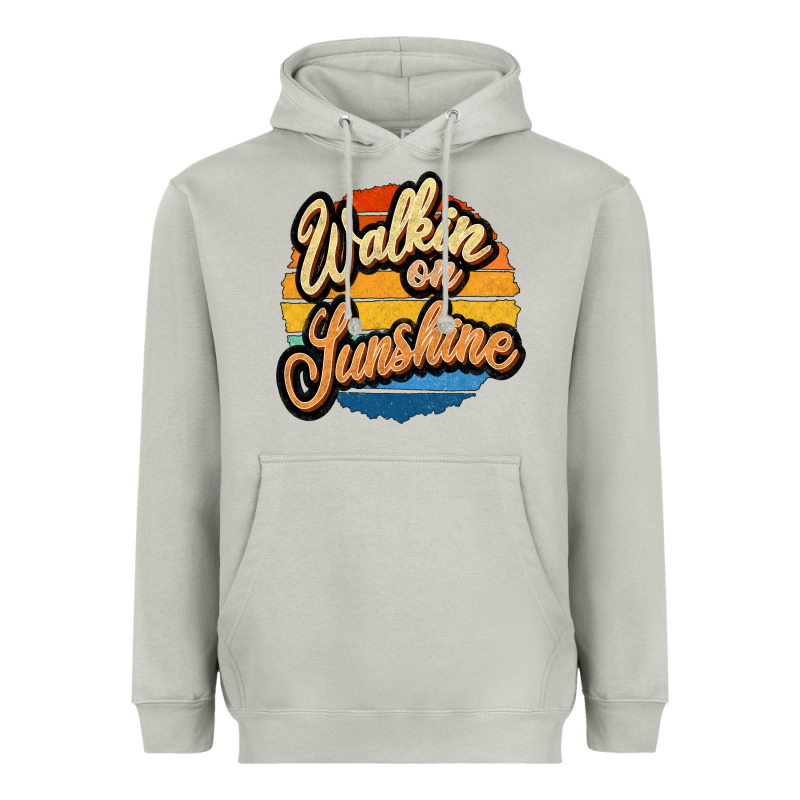 Walking On Sunshine Heavyweight Hoodie by JahusDesignShop | Teevron