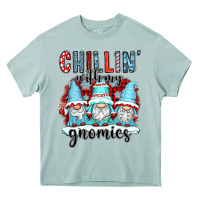 Arona chillin with my gnomies Heavy Core Tee - CowGirlArtShop