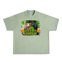 Oil Green let's get lucked up charolais and black angus bull Urban Heavy Tee - RanaPortraitStore